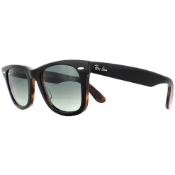 Ray-Ban Sunglasses Wayfarer 2140 127771 Top Grey On Havana Grey Gradie