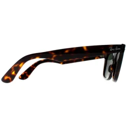 Ray-Ban Sunglasses Wayfarer 2140 Tortoise Green G-15 Polarized Medium