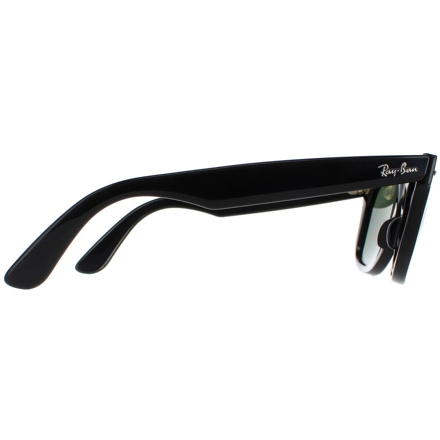 Ray-Ban Sunglasses Wayfarer 2140 901 Black Green G-15 Medium 50mm