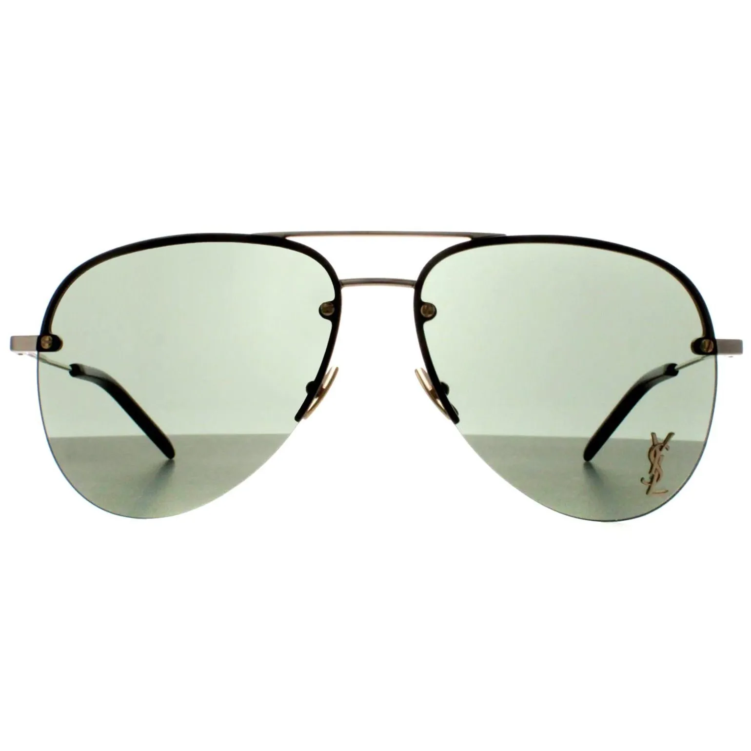Saint Laurent Sunglasses SL CLASSIC 11 M 003 Gold Green