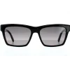 Saint Laurent Sunglasses SL M104 001 Shiny Black Grey Gradient
