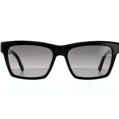 Saint Laurent Sunglasses SL M104 001 Shiny Black Grey Gradient