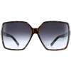 Saint Laurent Sunglasses SL 232-BETTY 003 Havana Blue Gradient