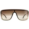 Saint Laurent Sunglasses SL 364 MASK 006 Gold Brown Gradient