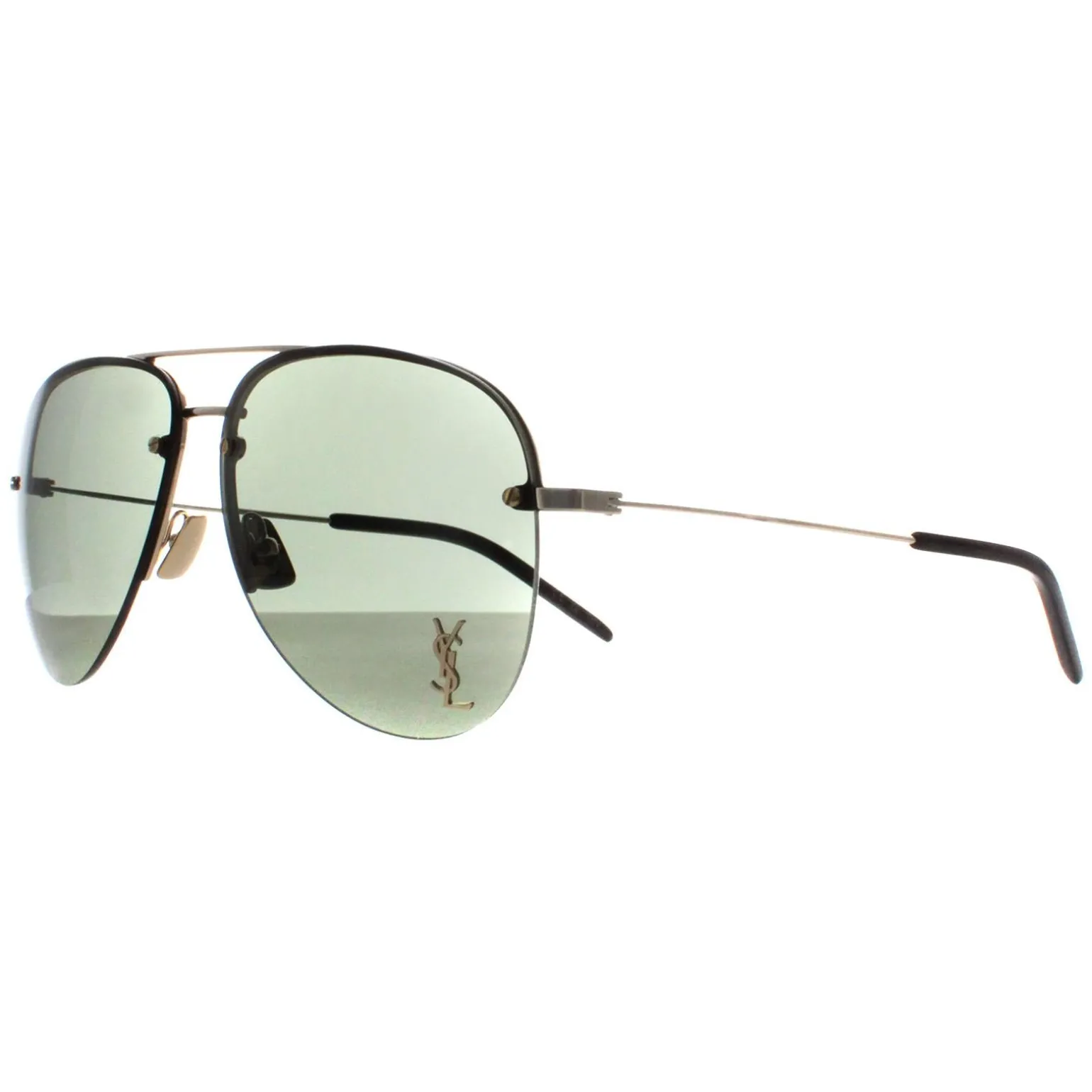 Saint Laurent Sunglasses SL CLASSIC 11 M 003 Gold Green