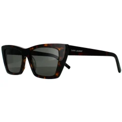 Saint Laurent Sunglasses SL 276 MICA 002 Dark Havana Grey