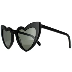 Saint Laurent Sunglasses SL 181 LOU LOU 001 Black Grey