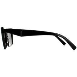 Saint Laurent Sunglasses SL M104 002 Shiny Black Dark Grey