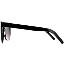 Saint Laurent Sunglasses SL 1 SLIM 001 Black Grey Smoke