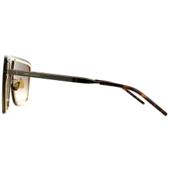 Saint Laurent Sunglasses SL 364 MASK 006 Gold Brown Gradient