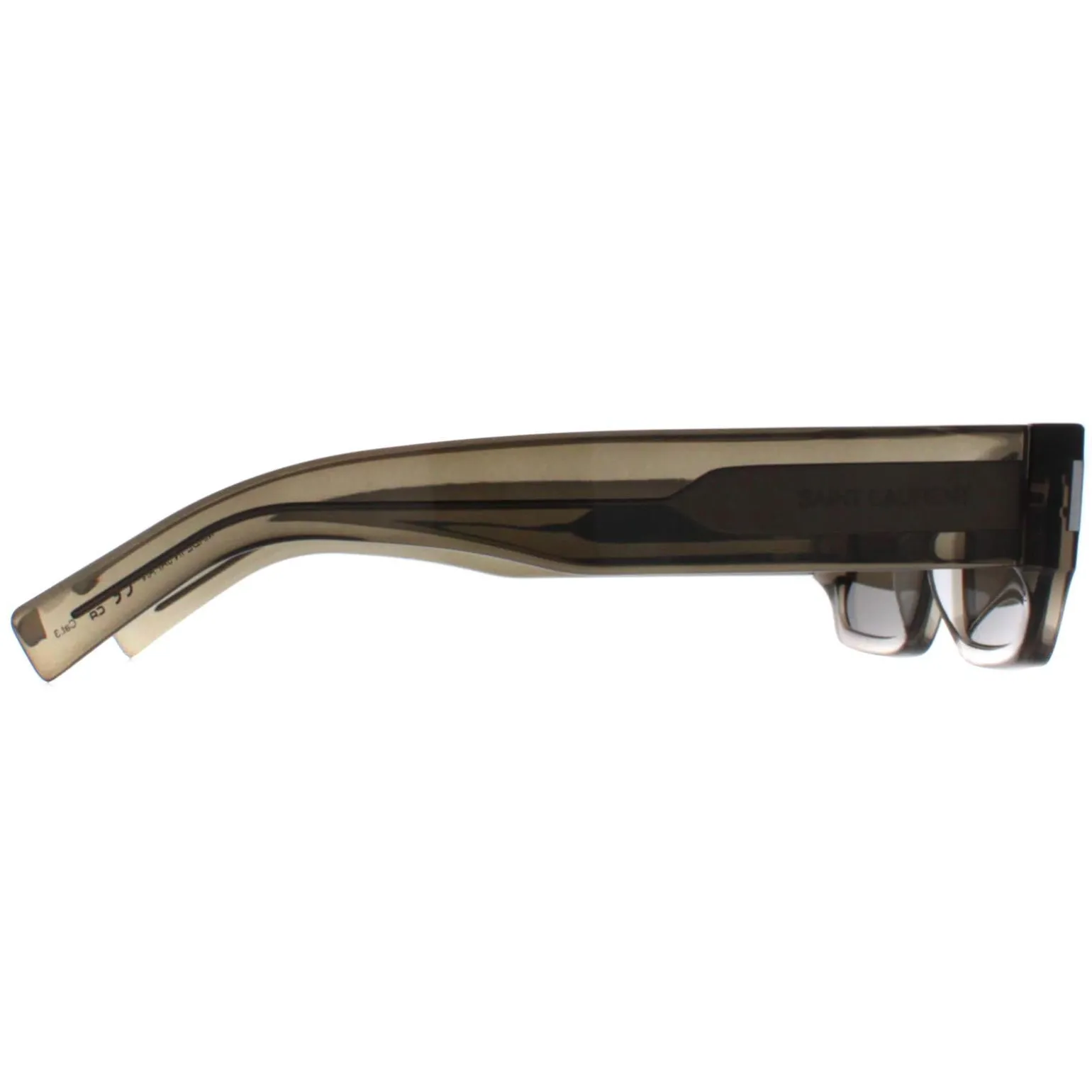 Saint Laurent Sunglasses SL660 003 Transparent Brown Grey