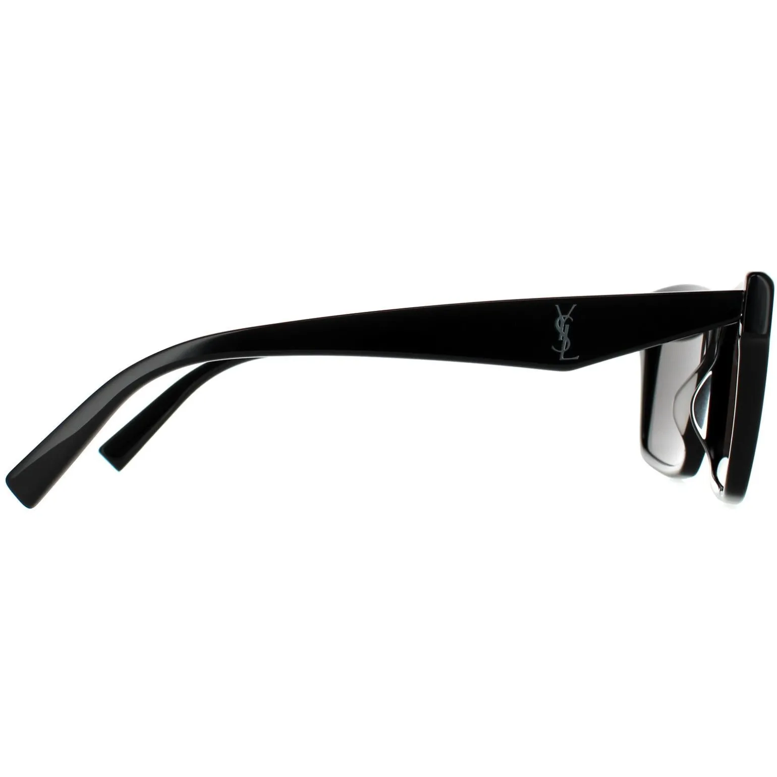 Saint Laurent Sunglasses SL M104 002 Shiny Black Dark Grey