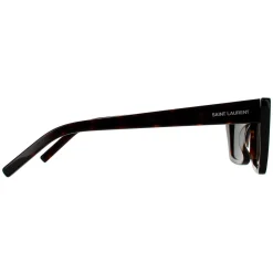 Saint Laurent Sunglasses SL 276 MICA 002 Dark Havana Grey