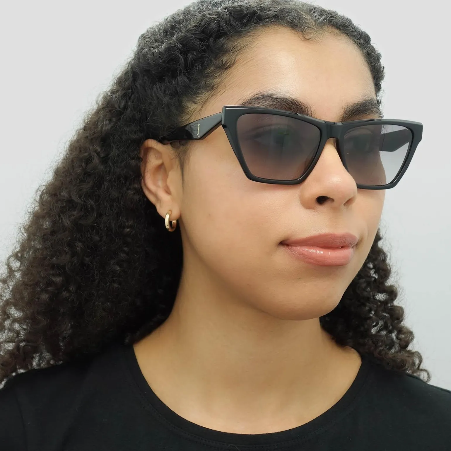 Saint Laurent Sunglasses SL M103 001 Black Grey Gradient