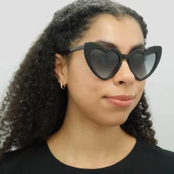 Saint Laurent Sunglasses SL 181 LOU LOU 008 Black Blue Gradient