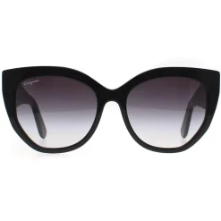 Salvatore Ferragamo Sunglasses SF1061S 001 Black Grey Gradient
