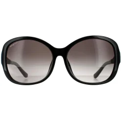 Salvatore Ferragamo Sunglasses SF744SLA 001 Black Grey Gradient