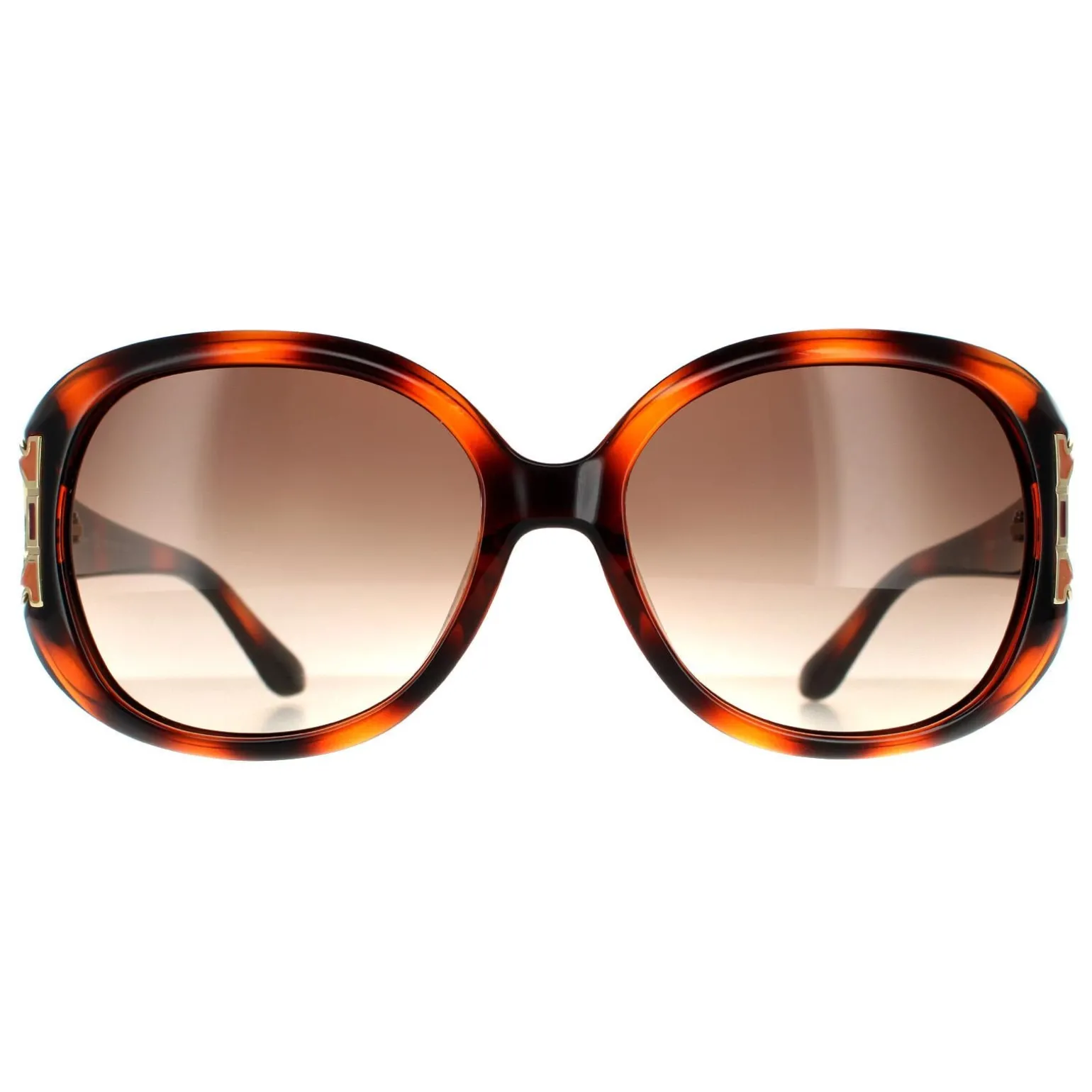 Salvatore Ferragamo Sunglasses SF668 238 Tortoise Brown Gradient