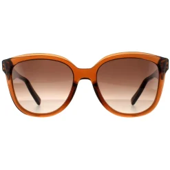 Salvatore Ferragamo Sunglasses SF977S 210 Crystal Brown Brown Gradient