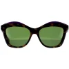 Salvatore Ferragamo Sunglasses SF941S 227 Havana Vintage Violet Green