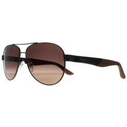 Salvatore Ferragamo Sunglasses SF275S 071 Matte Dark Ruthenium Grey Br