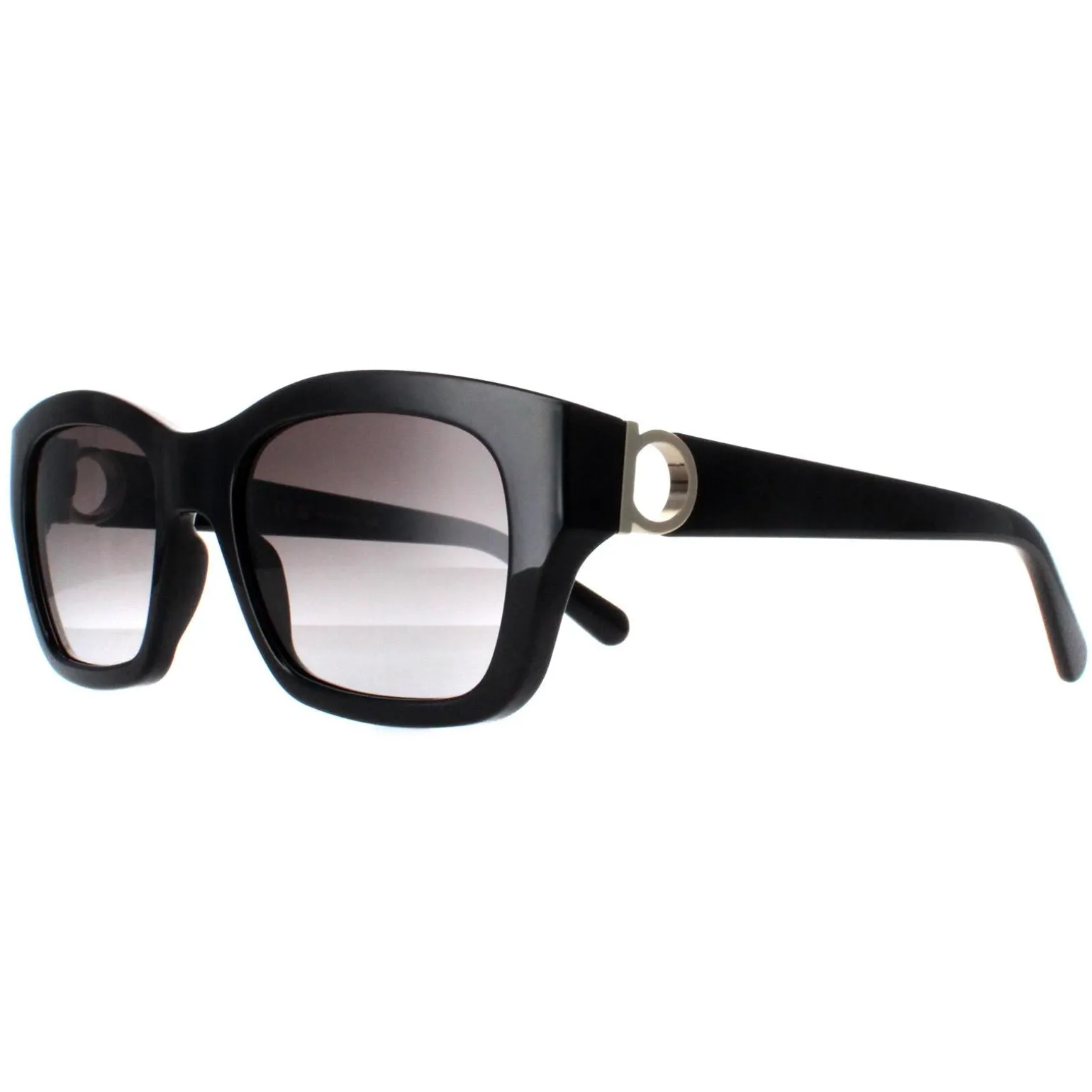 Salvatore Ferragamo Sunglasses SF1012S 001 Black Grey Gradient