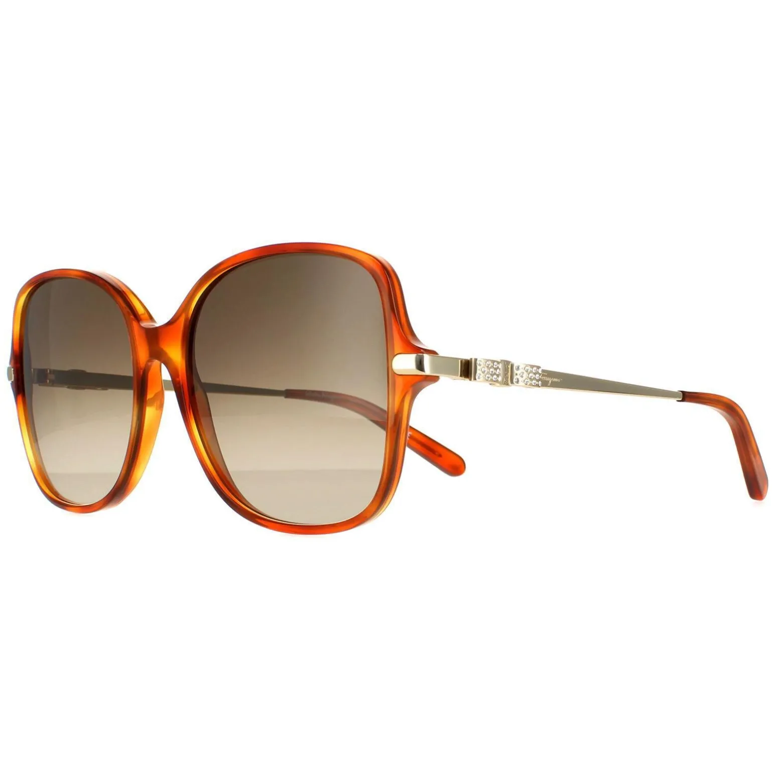 Salvatore Ferragamo Sunglasses SF990SR 214 Tortoise Grey Gradient