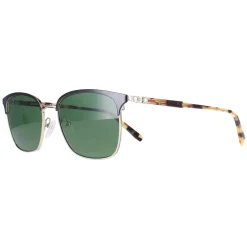 Salvatore Ferragamo Sunglasses SF180S 017 Black With Shiny Gold Tortoi