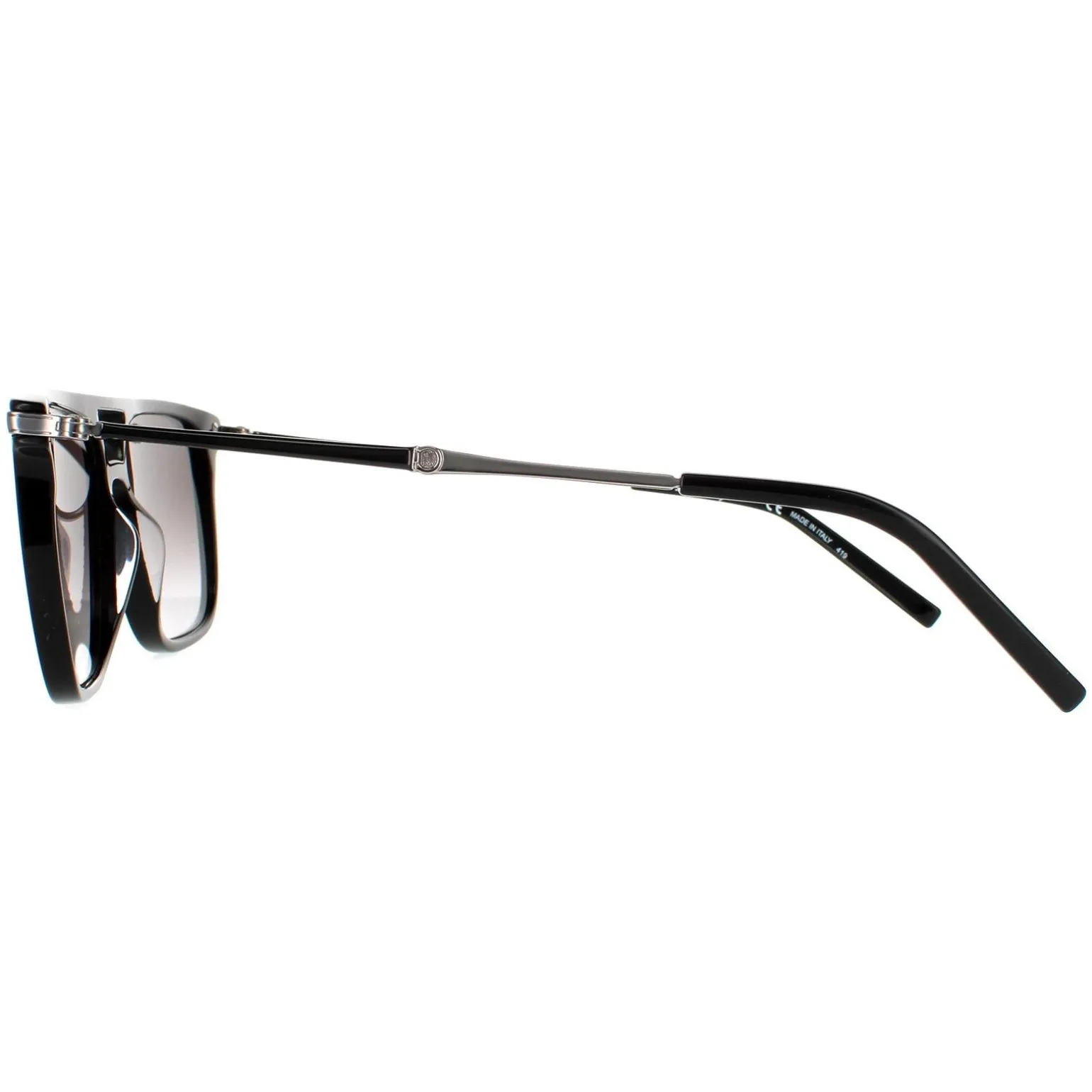 Salvatore Ferragamo Sunglasses SF966S 001 Black and Silver Grey Gradie