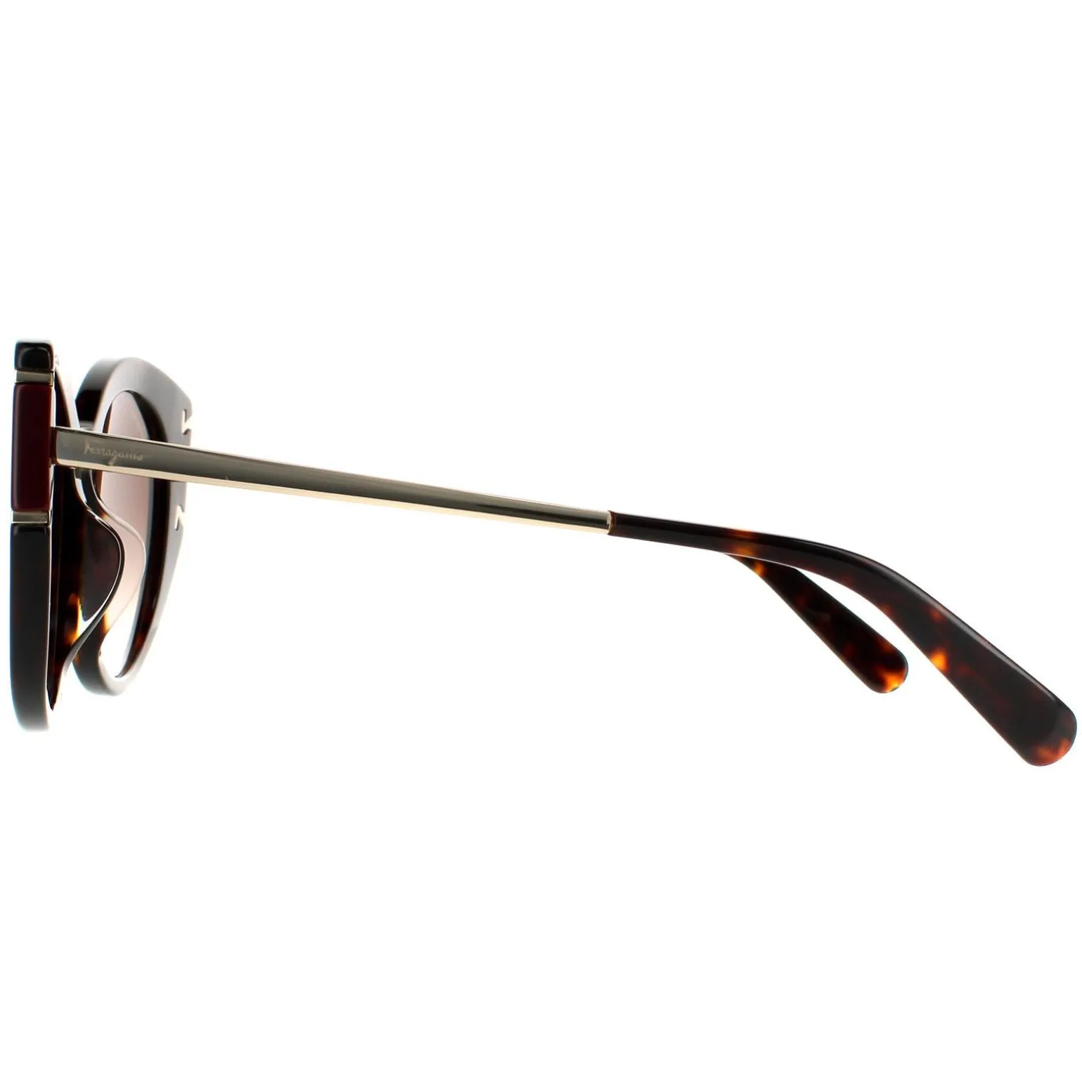 Salvatore Ferragamo Sunglasses SF840SA 214 Tortoise Brown Gradient