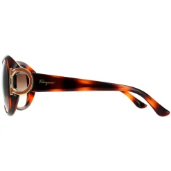 Salvatore Ferragamo Sunglasses SF668 238 Tortoise Brown Gradient