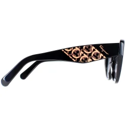 Salvatore Ferragamo Sunglasses SF1022S 001 Black Grey Gradient