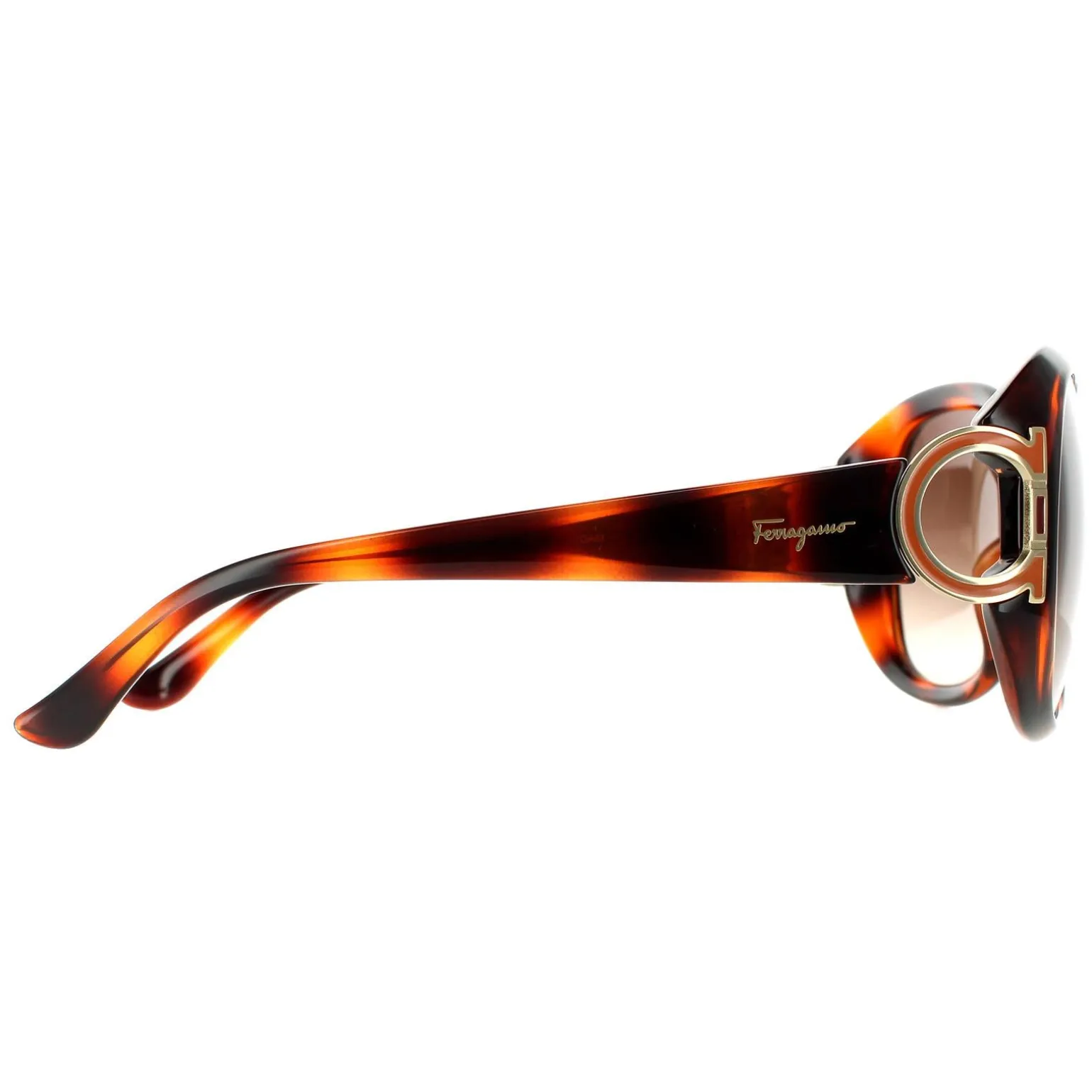 Salvatore Ferragamo Sunglasses SF668 238 Tortoise Brown Gradient