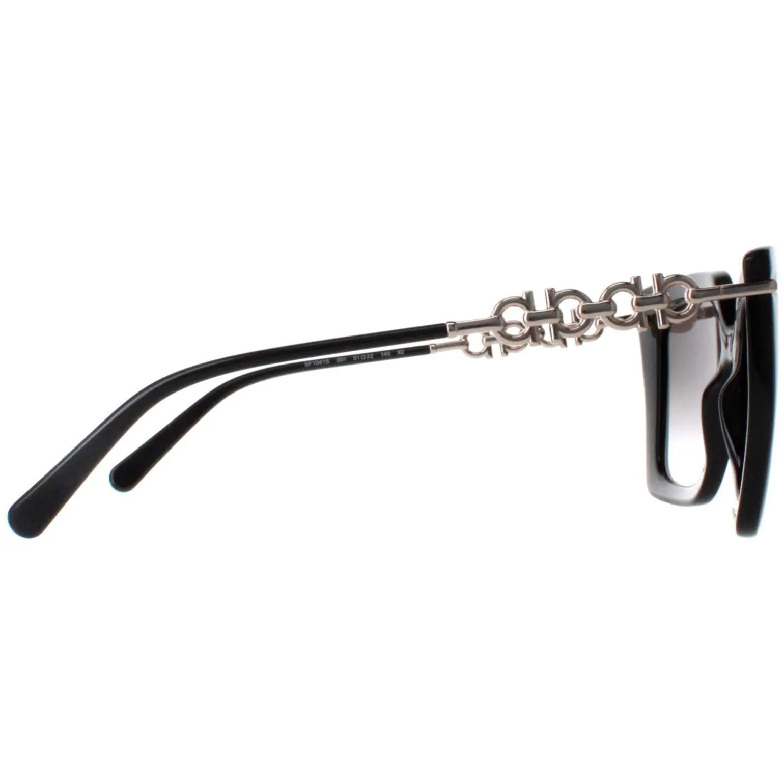 Salvatore Ferragamo Sunglasses SF1041S 001 Black Smoke Gradient