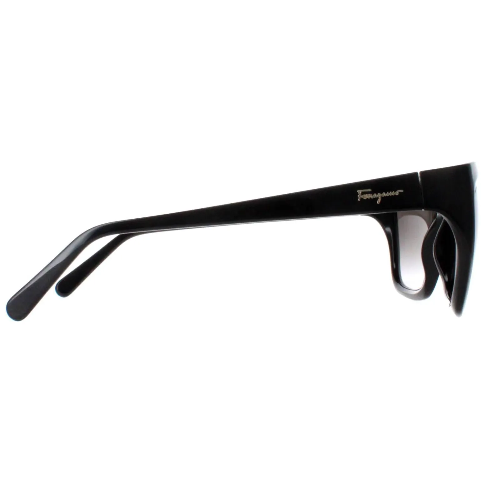 Salvatore Ferragamo Sunglasses SF1018S 001 Black Grey Gradient
