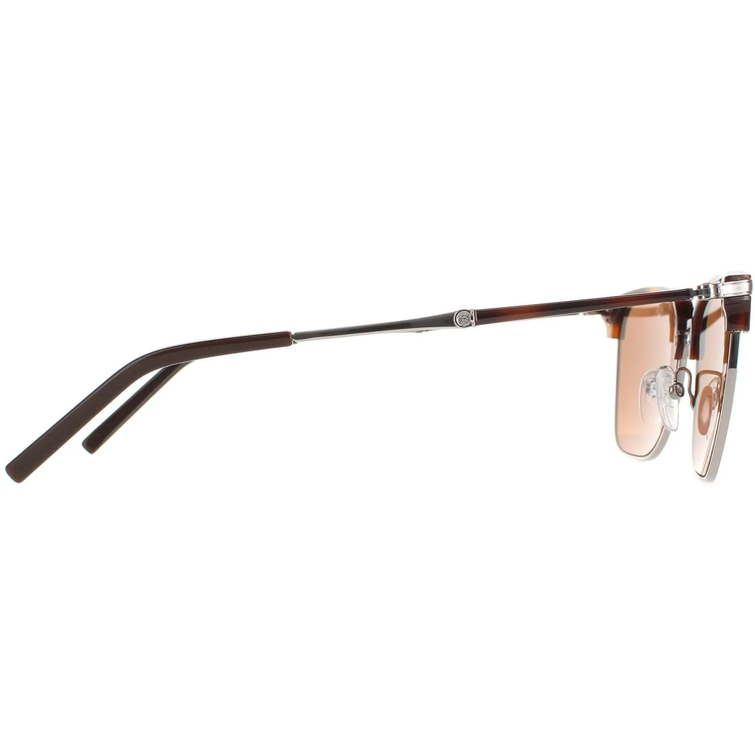 Salvatore Ferragamo Sunglasses SF227S 085 Light Ruthenium Tortoise Bro