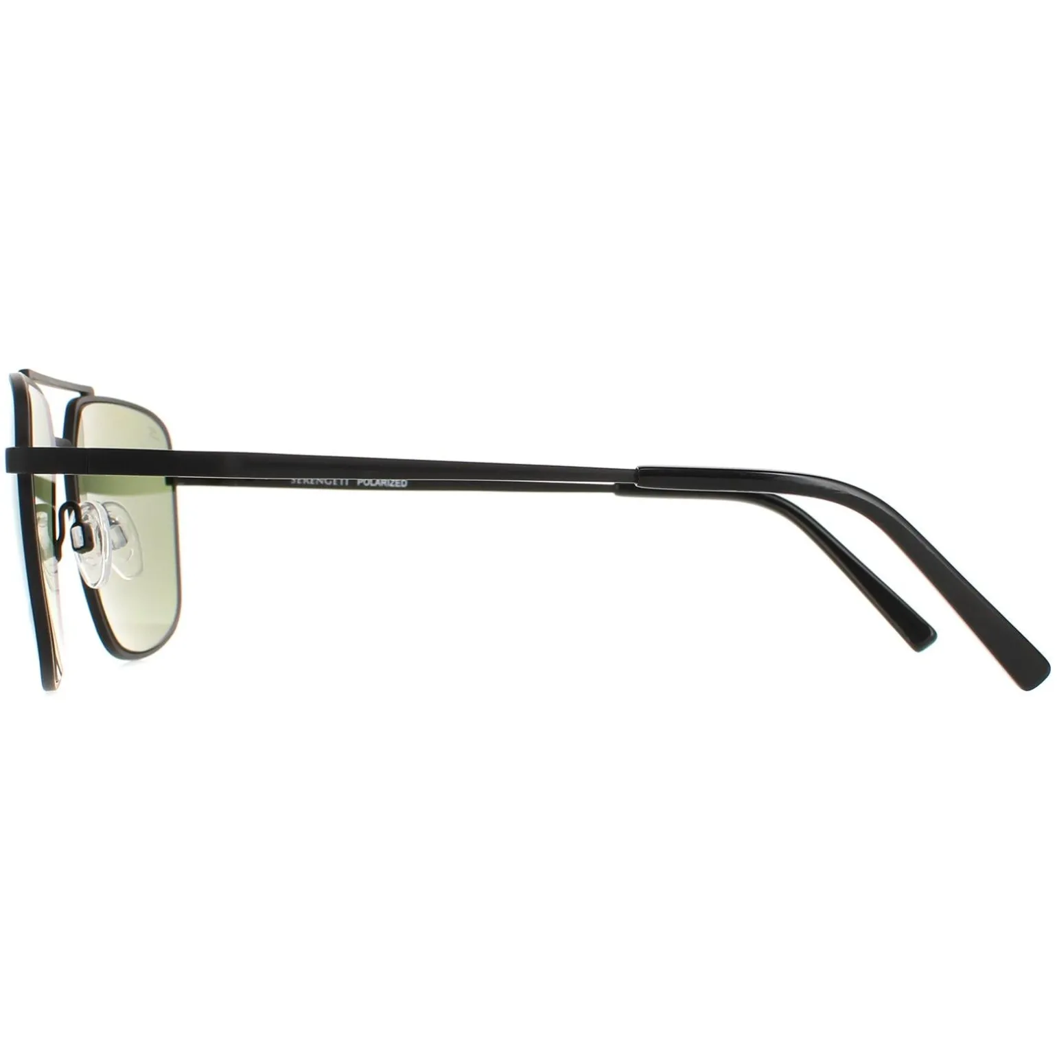 Serengeti Sunglasses Aitkin SS554002 Matte Black Saturn Polarized 555n