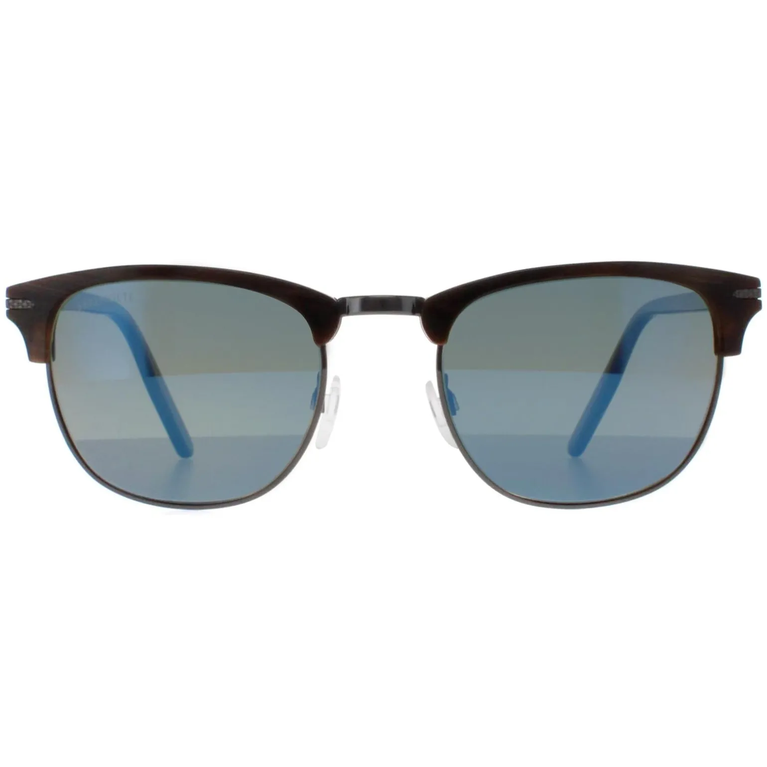 Serengeti Sunglasses Alray 8944 Shiny Wood Grain Blue 555nm Polarized