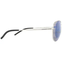 Serengeti Sunglasses Carrara 8547 Shiny Silver Mineral Polarized 555nm