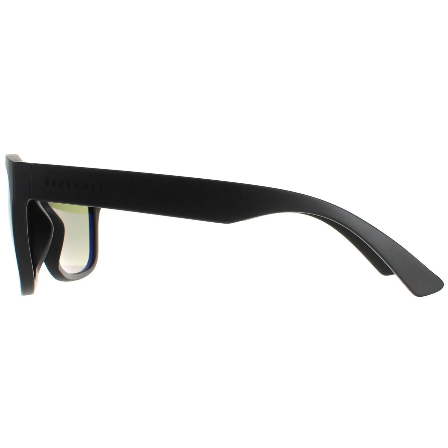 Serengeti Sunglasses Chandler SS557005 Matte Black Saturn Green 555nm