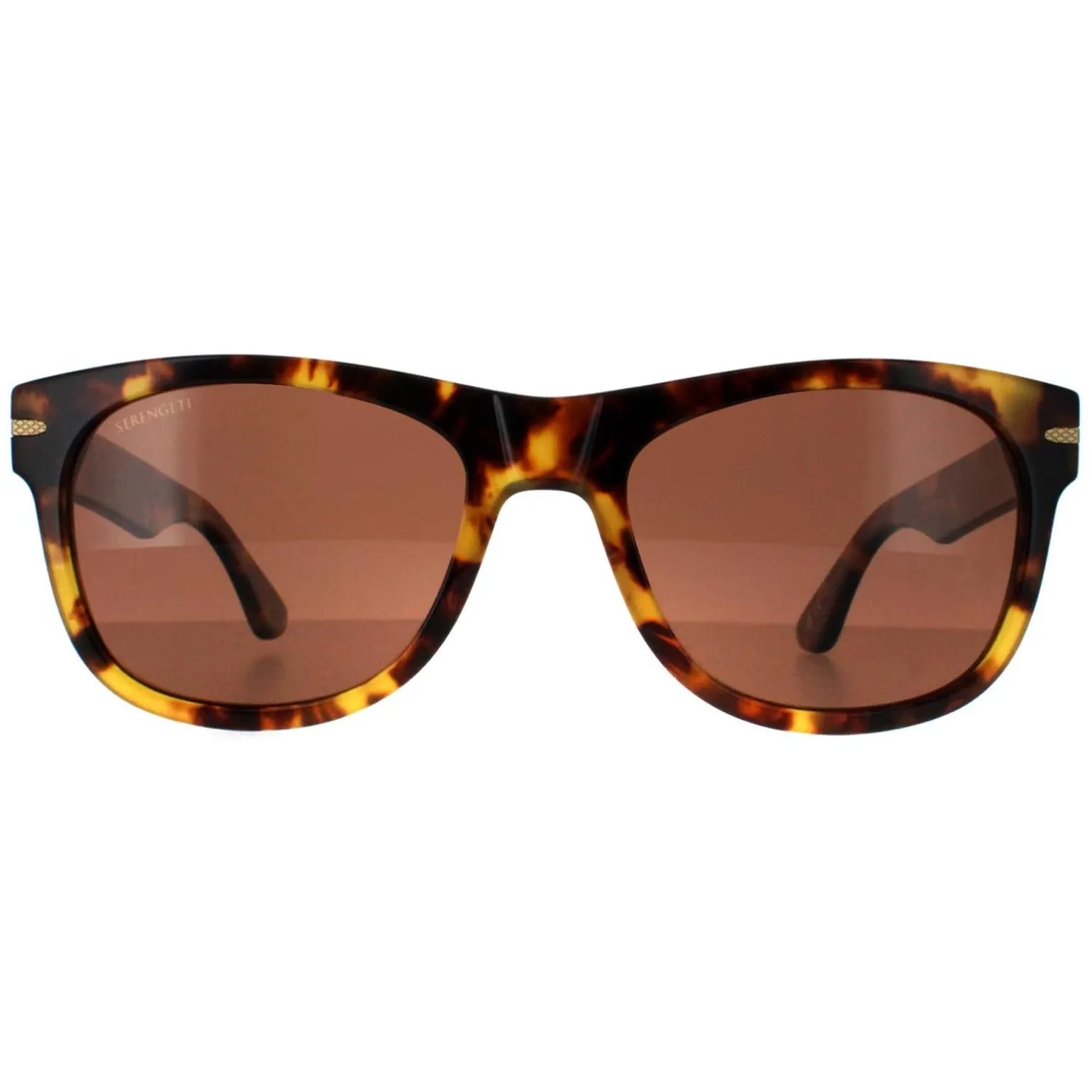 Serengeti Sunglasses Foyt Large SS550002 Shiny Tortoise Havana Mineral
