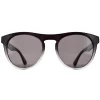 Serengeti Sunglasses Kingman SS572005 Shiny Black to Clear Saturn Pola