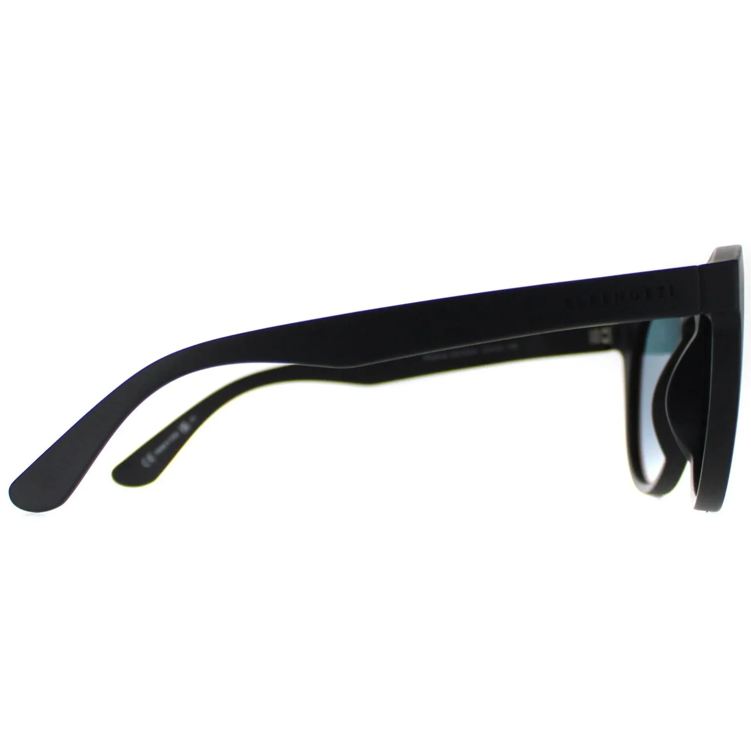 Serengeti Sunglasses Kingman SS572004 Matte Black Saturn Polarized Pet