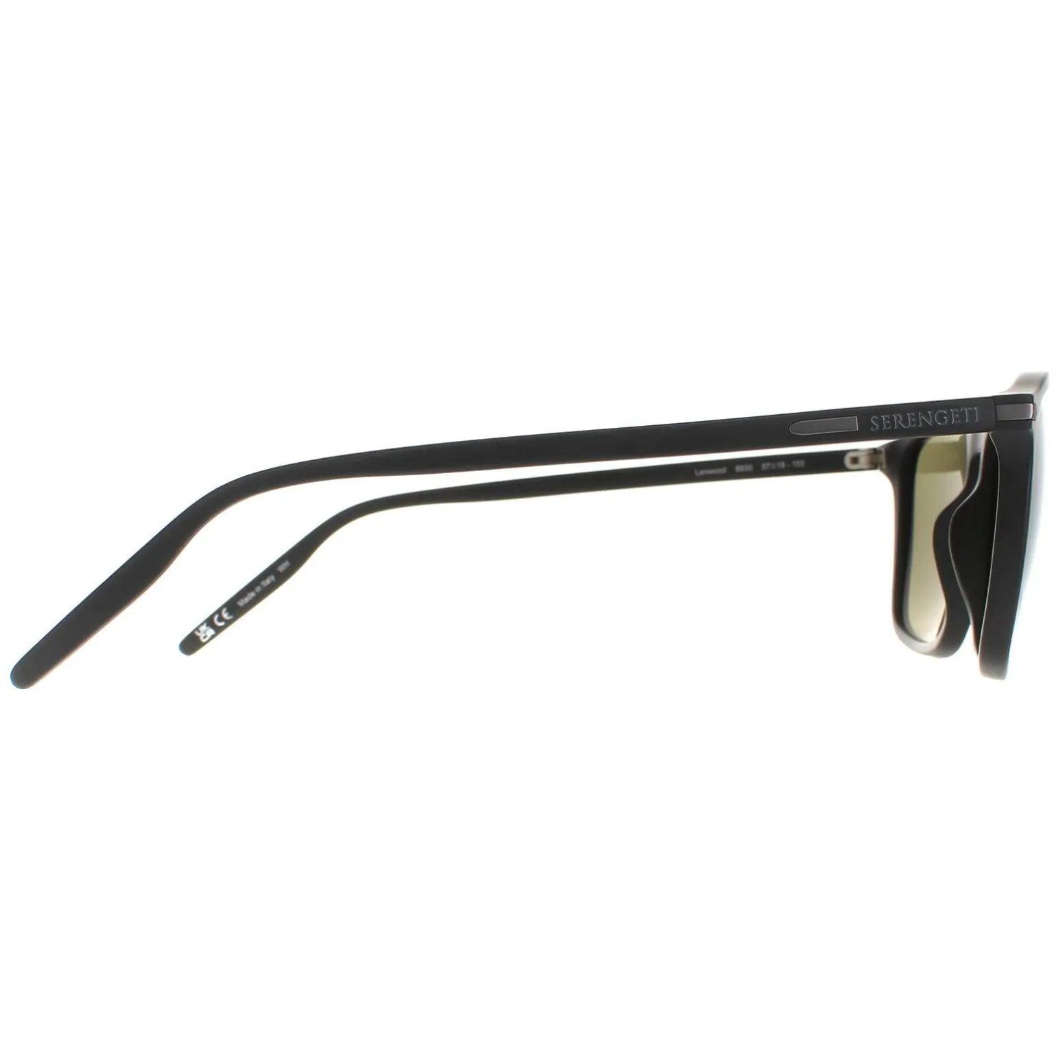 Serengeti Sunglasses Lenwood 8930 Matte Black Mineral Polarized 555nm