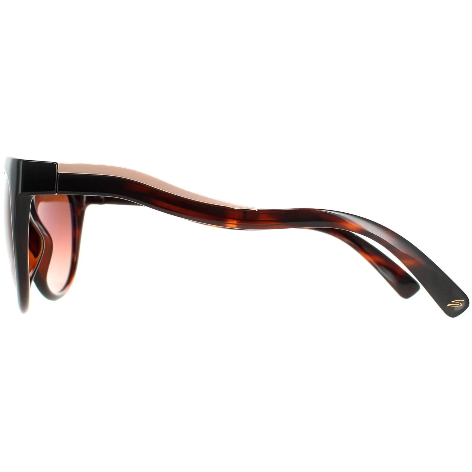 Serengeti Sunglasses Lia 8572 Shiny Dark Tortoise Brown Drivers Gradie
