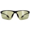 Serengeti Sunglasses Linosa 8506 Matte Black PhD 2.0 Green 555nm Polar