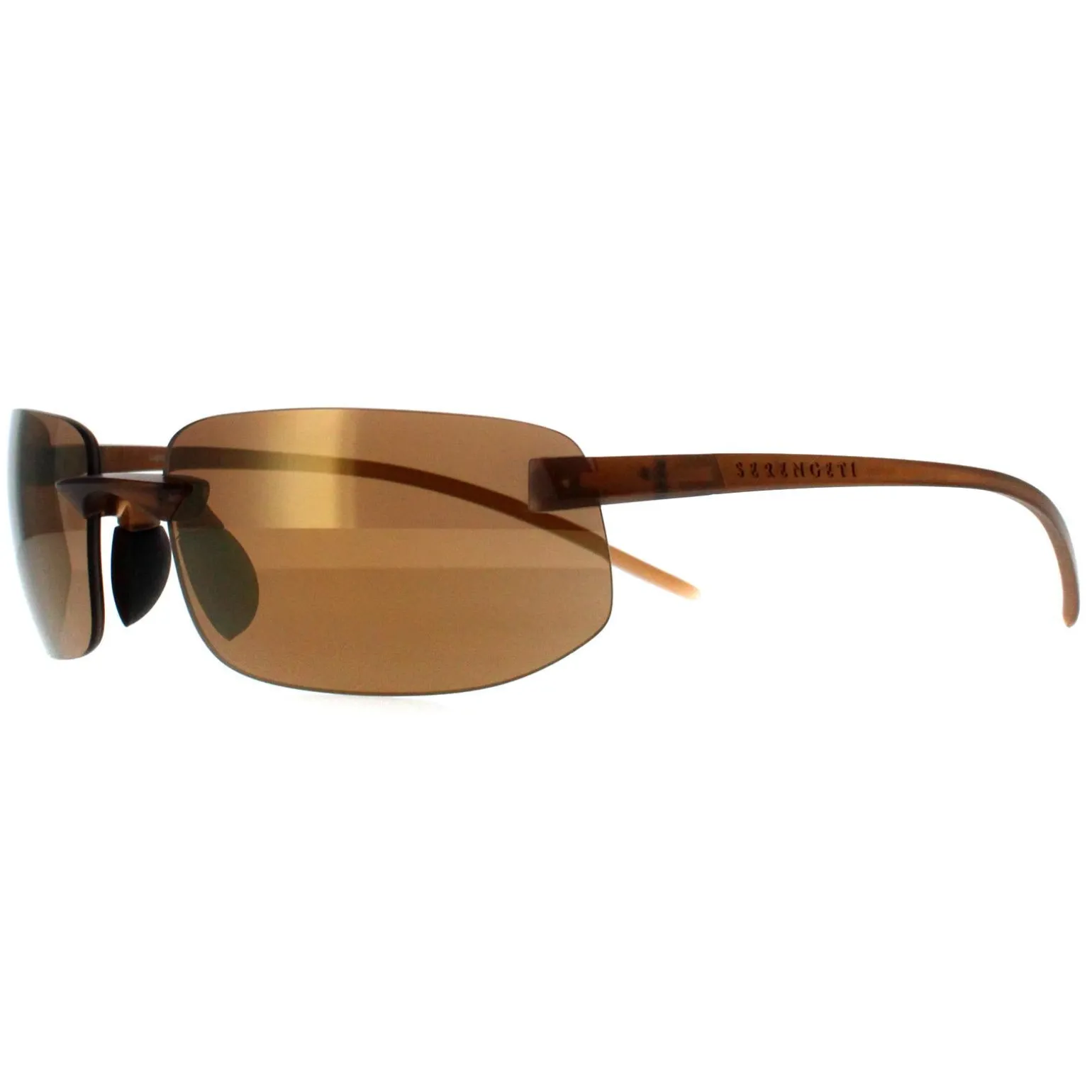 Serengeti Sunglasses Lupton Small SS552001 Matte Crystal Light Brown P