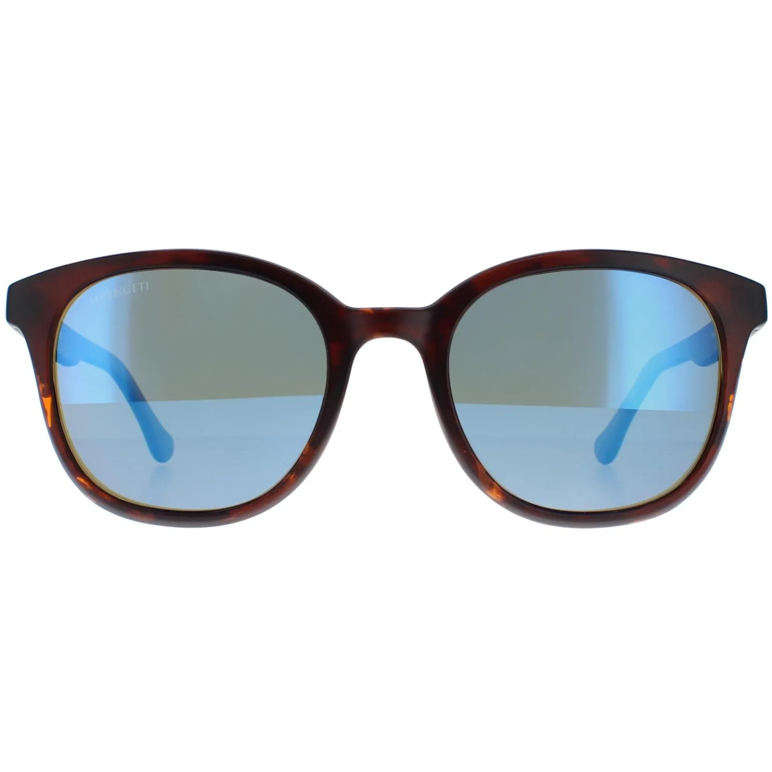 Serengeti Sunglasses Mara 8772 Satin Tortoise Blue 555nm Polarized