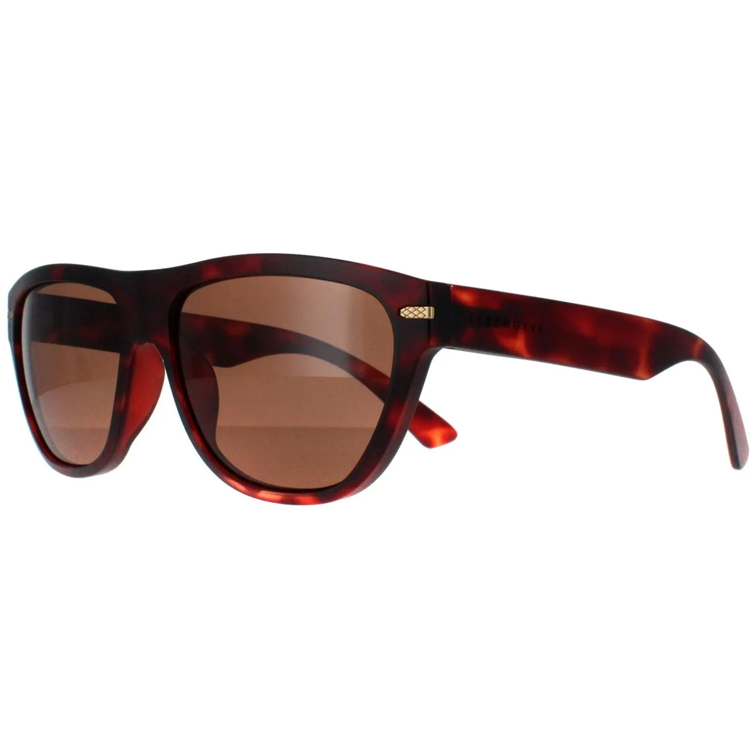 Serengeti Sunglasses Pancho SS601002 Matte Red Tortoise Mineral Driver
