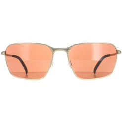 Serengeti Sunglasses Shelton SS547005 Matte Light Gold Mineral Drivers